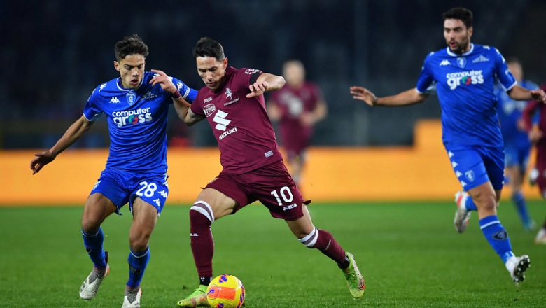 Torino vs Empoli (17:30 &#8211; 09/10) | Xem lại trận đấu